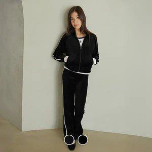 [지오다노주니어] 03415901 여아 벨루어 부츠컷 팬츠