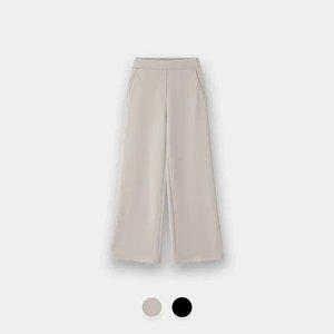 [지오다노주니어] 03415921 여아 브러시드 와이드 풀밴딩 팬츠