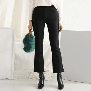 쉘 부츠컷 밴딩팬츠 슬랙스 3color [국내생산] 쫀득한 신축성 편안한 허리밴딩 / 55~1