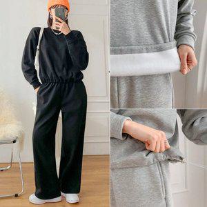 시그니처 융털기모 맨투맨 투웨이 4color / 국내생산 루즈핏 겨울 트레이닝