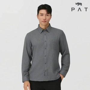 [PAT 남성] 잔패턴 솔리드 셔츠_1J71581