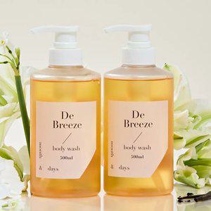 [바디워시 1+1] 먼스앤데이즈 디 브리즈(클린솝향) 퍼퓸케어 바디워시 500ml (총 1L)