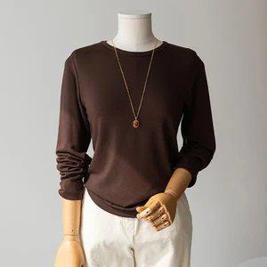 (안나앤모드) A. 버터 기모 스판 티[티셔츠CBF71]