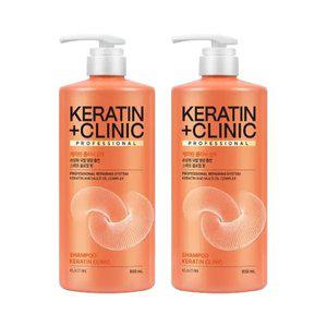 엘라스틴 케라틴클리닉 샴푸 950ml, 2개