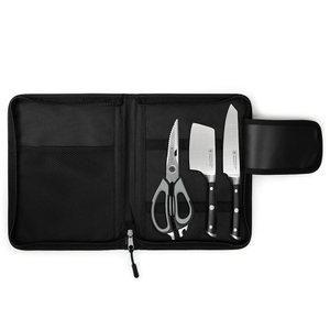 스위스밀리터리 미니 캠핑 주방칼 중식도 멀티과도 주방가위 4종세트