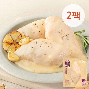 [아임닭] 닭가슴살 맛있는 소스퐁닭 갈릭마요 100g 2팩