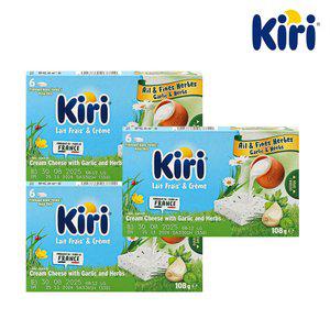 [임박소비기한 25.12.13] 끼리 크림치즈 까먹는 포션6p 갈릭&허브 3팩