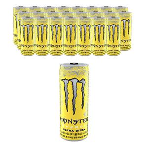 [코카콜라] 몬스터 에너지, 시트라, 355ml, 24개