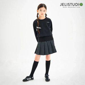 크롭레이어드스커트상하복