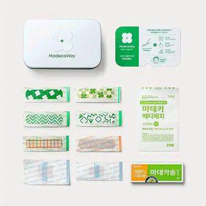 마데카웨이 케어키트(중형) (마데카솔 연고 패치 46매입 밴드 58매입) 학교 가정 구급