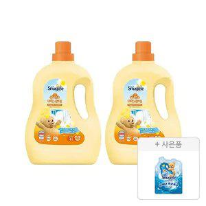 스너글 섬유유연제 실내건조 허거블 선샤인 4L, 2개+증정(블루스파클 플러스 100ml, 1