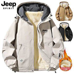 지프 JEEP SPIRIT 자켓 집업 양털 후리스 플리스 방풍 방수 재킷후드 집업 캐주얼 보온