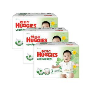 하기스 네이처메이드 밴드 2단계 공용, 58매, 3팩, 1개 (174매)