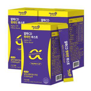 헬스프랜드 알파CD 핏라인 부스트 3박스(90포) 알파시클로덱스트린 알파시디 분말 난소