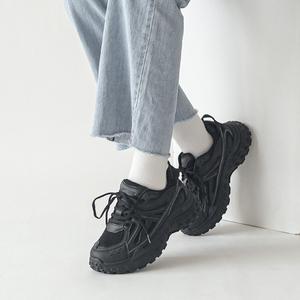 카리아 어글리 키높이 메쉬 쿠션 운동화 5cm