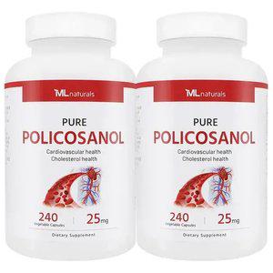 2병 마이라이프 내추럴스 폴리코사놀 25mg 240 야채캡슐