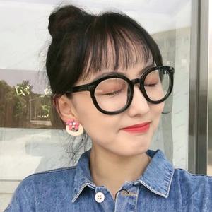 빅사이즈 뿔테 오버핏 동글이 안경 C014