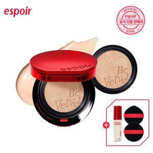 에스쁘아 NEW 비벨벳 커버 쿠션 (본품+리필+퍼프 2매+미니 파데)