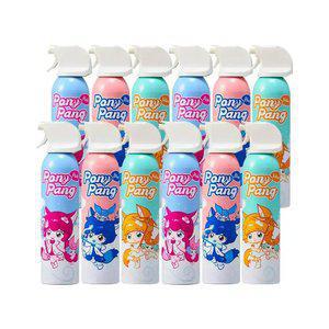 포니팡 버블클렌저 200ml 3종 12개입 아기입욕제 거품목욕 버블스프레이