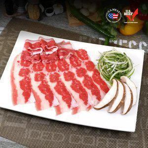 프레시누리 프리미엄 미국산 우삼겹(3초구이 샤브용) 250gX6팩