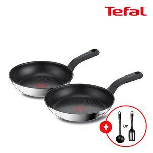 테팔 인덕션 에센스쿡 후라이팬 2종(20+24)(+조리도구 1종)