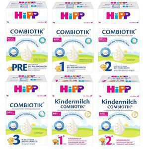 힙분유 8통 콤비오틱 PRE/1단계/2단계/3단계/무전분 킨더밀쉬 1+/2+