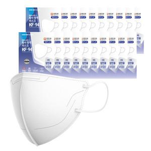 리벤스 에버뉴크린 새부리형 황사방역마스크(KF94)(화이트/특대형) 100입 2D/새부리형