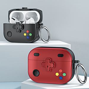 최신 귀여운 에어팟 케이스 컬러 레트로 게임기 디자인 / 이어폰 에어팟4세대 3 2 1 프