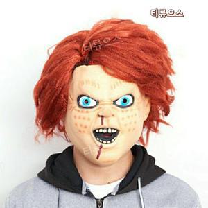 처키 가면 할로윈 사탄의 인형 마스크 저주 공포 영화 티류으스