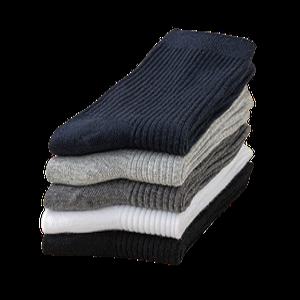 솔리드 옴므 남성 데일리 베이직 중목 무지 양말 고탄력 밴딩 기본 모던 트렌디(10켤레