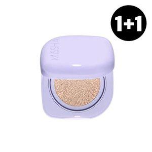 [1+1][미샤] 레이어링 핏 쿠션 세미 글로우 (3종 택1)