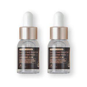 [데일리스테] [2개 묶음] 인체제대혈세포배양액15% 눈가 미백 안티에이징 청춘 앰플 1