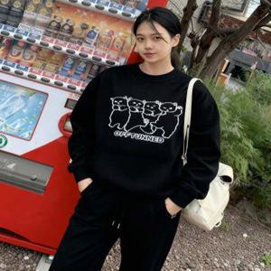 49%[오프튠드] 포켓 캣 니트 - 블랙 최초가 79000