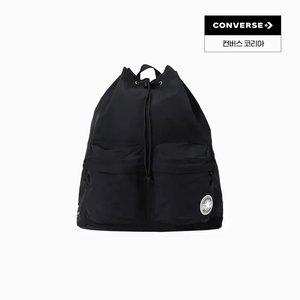 [컨버스] 공식판매처 / 남녀공용 컨버스 드로스트링 백팩 블랙_UA5748-023