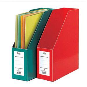 사무실 학교 학원 책상 데스크 문서 정리 A4 종이 서류 꽂이 컬러 화일 박스 보관함 1