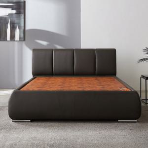 동서가구 미암 PU흙침대 SS/Q DF912187 모음 - 고급형 가죽 엔틱 퀸침대 아쿠아 출시