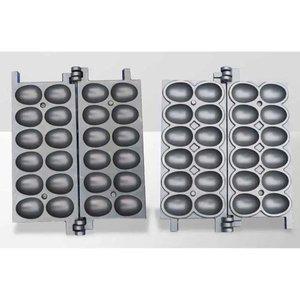 웃는 얼굴 계란 와플 베이킹 붕어빵 기계 바나나 빵