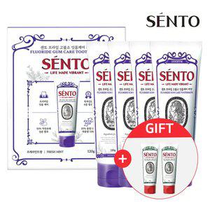 프.라임 잇몸케어 고.불소치약 프레쉬.민트향 120g 4개 +구취케어2개