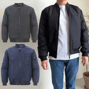 남자 가을 겨울 항공 점퍼 패딩 작업복 블루종 간절기 근무복 아우터 잠바 자켓