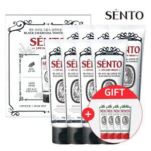 프.라임 블랙차콜 고.불소치약 스피아.민트향 120g 8개 +구취케어4개