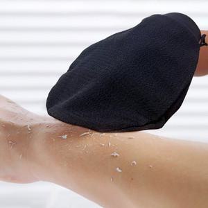 부드러운 각질제거 블랙 프리미엄 때장갑 2P