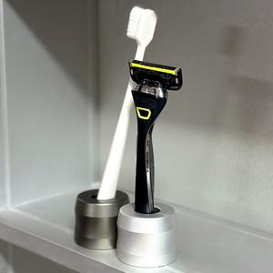고중량 알루미늄 위생 칫솔꽂이 스텐드