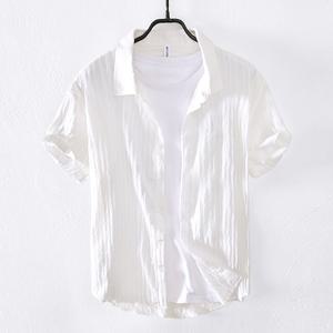 남성 여름 셔츠 캐주얼 시원한 반팔 냉감 와이셔츠
