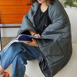 비에프엘 쇼파 블랭킷 무릎담요 캠핑 두꺼운 웨어러블 패딩담요 140X110