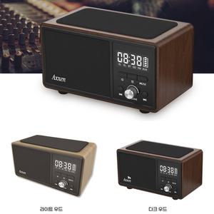 액센 7in1 블루투스 라디오 스피커 무선충전 시계 MP3