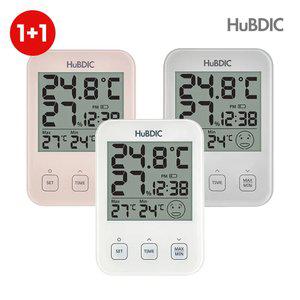 1+1 휴비딕 온습도계 HT-7 디지털 신생아 온도 습도계 실내 온도 벽걸이 탁상형