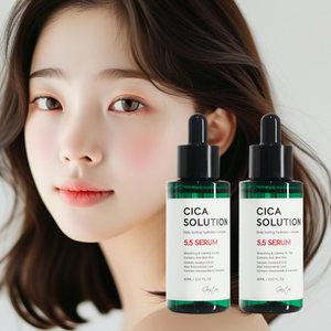 게스통 지성피부 세럼 2개 시카솔루션 5.5세럼 60mlx2ea 병풀추출물