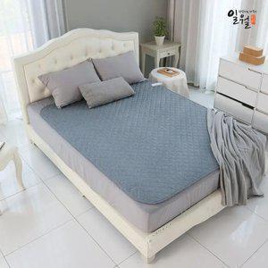 일월 블랙 원적외선 탄소매트 싱글/더블