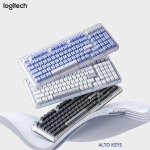 로지텍 Alto Keys K98M 무선 기계식 키보드 핫스왑 대리석축