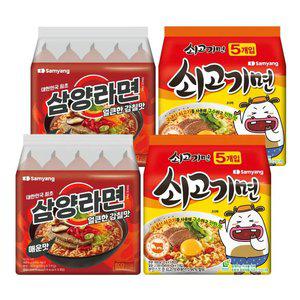 삼양 삼양라면 매운맛10입+쇠고기면10입
